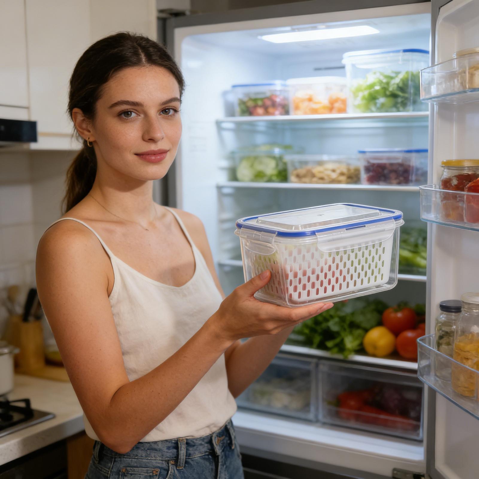 Food Storage Container - Pojemnik na żywność 4 w 1,