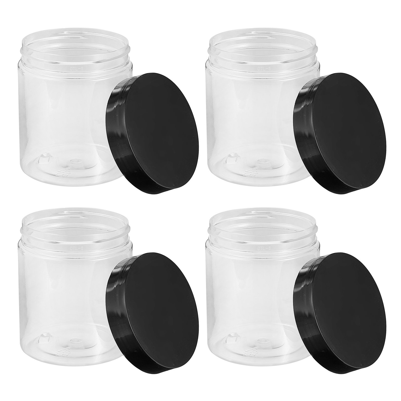 Food Storage Container - 12 sztuk przezroczystych plastikowych pojemników do