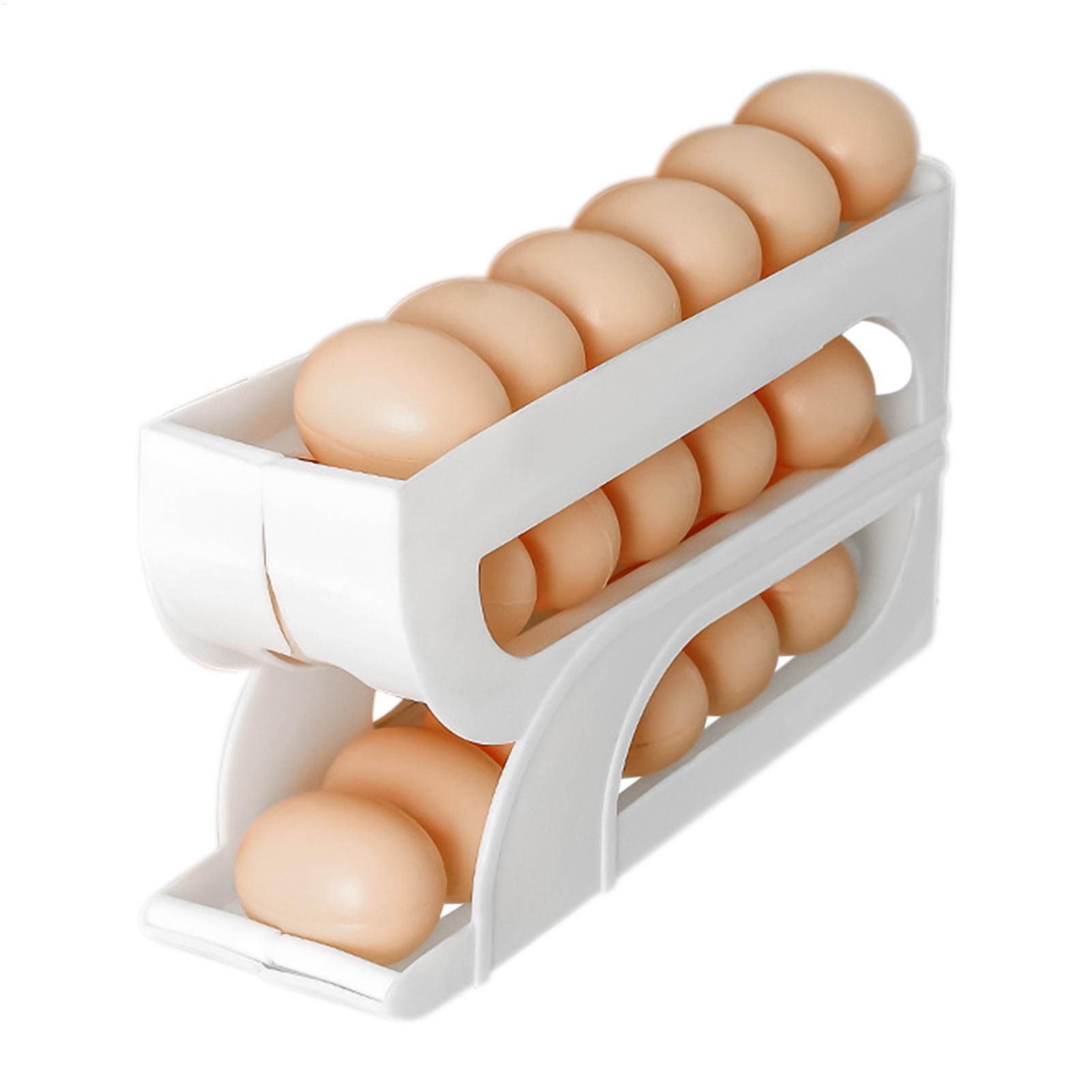 Food Storage Dispenser - Dozownik do jajek do lodówki, 3-poziomowy