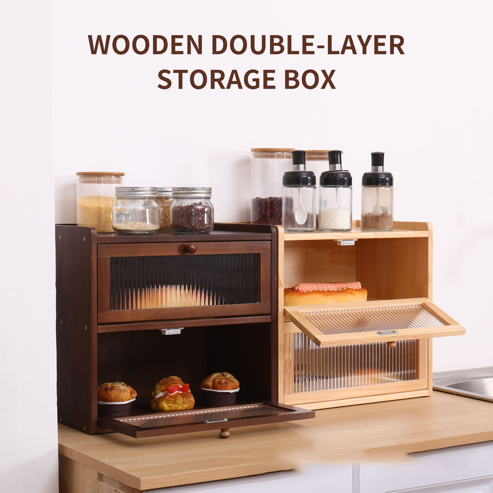 Food Storage Acrylic Containers - Pojemnik na chleb, domowy pojemnik na