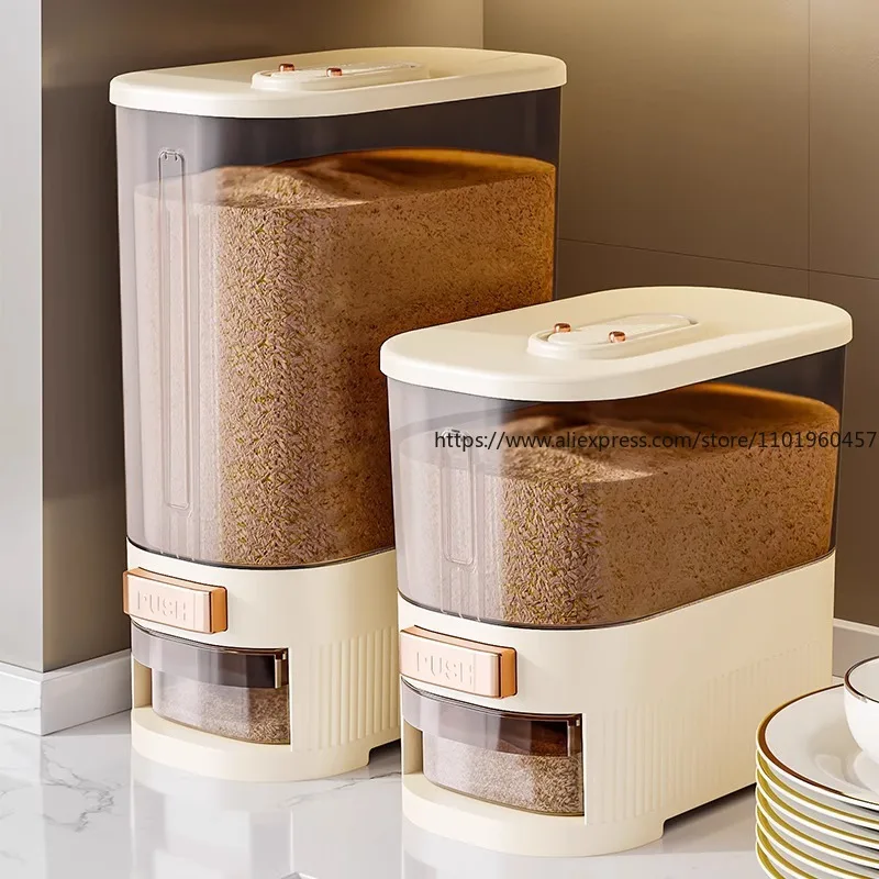 Food Storage Acrylic Containers - Pojemnik na ryż przeznaczony do kontaktu