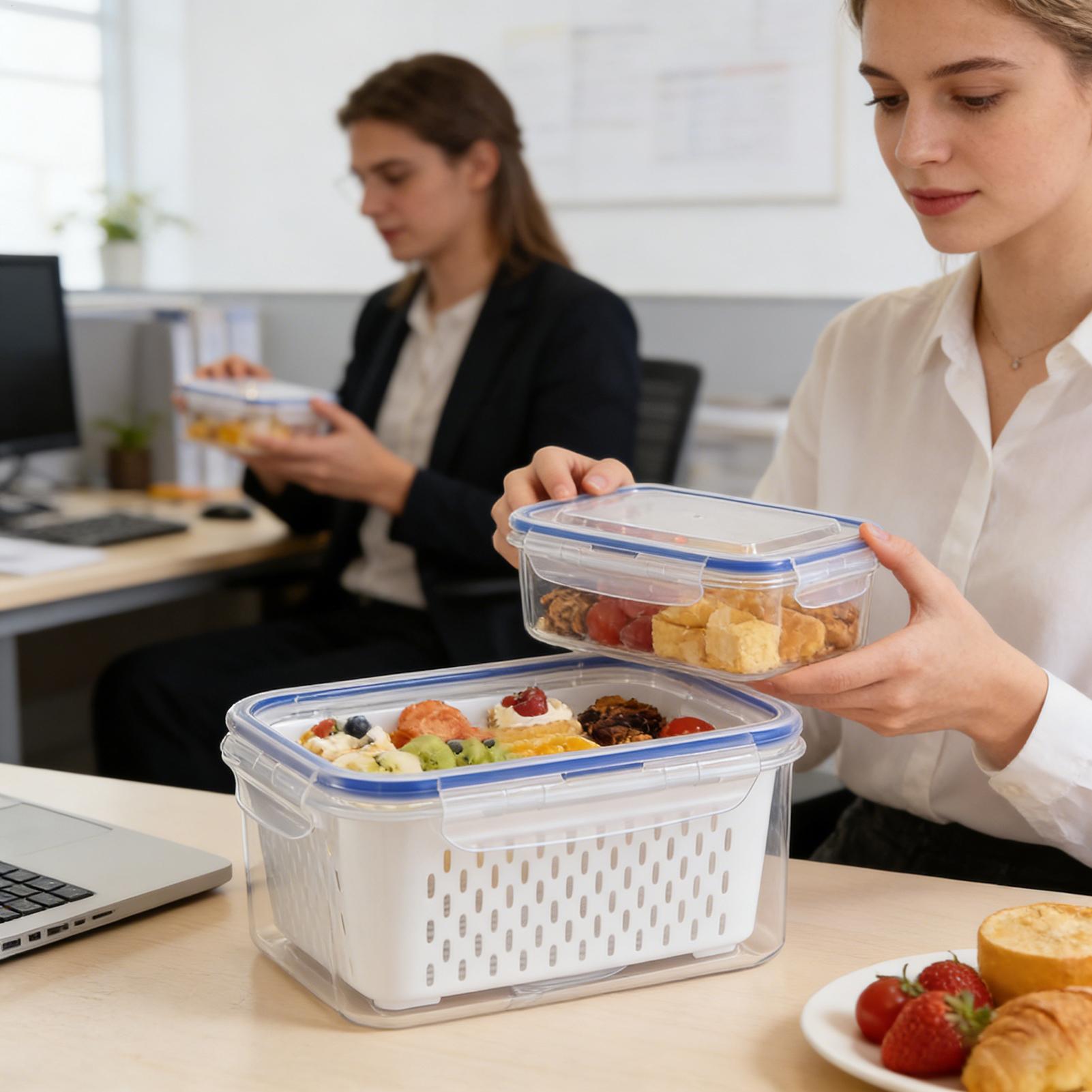 Pojemnik na żywność 4 w 1, prz – Food Storage Container recenzja i cena