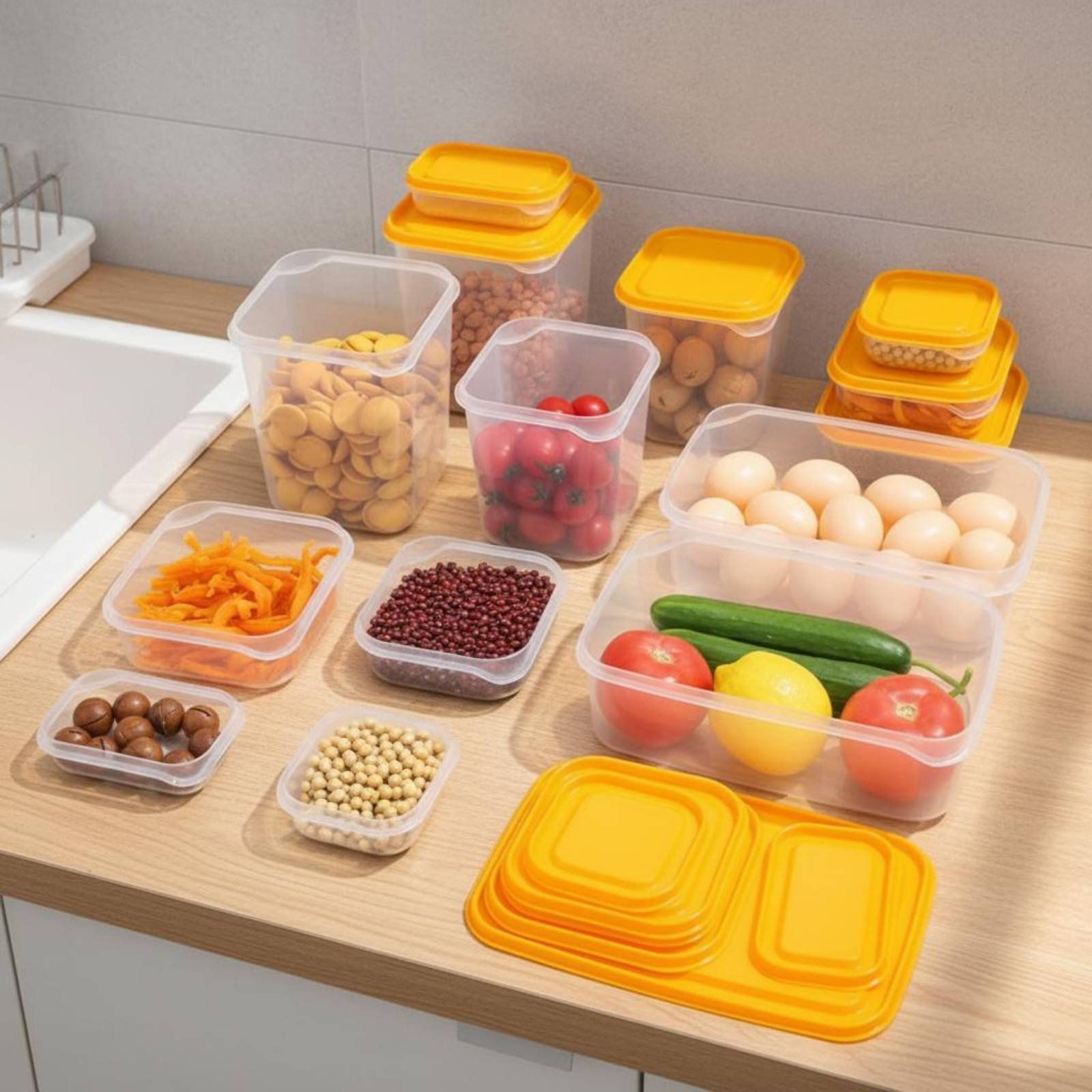 17-częściowy zestaw pojemników – Food Storage Container recenzja i cena