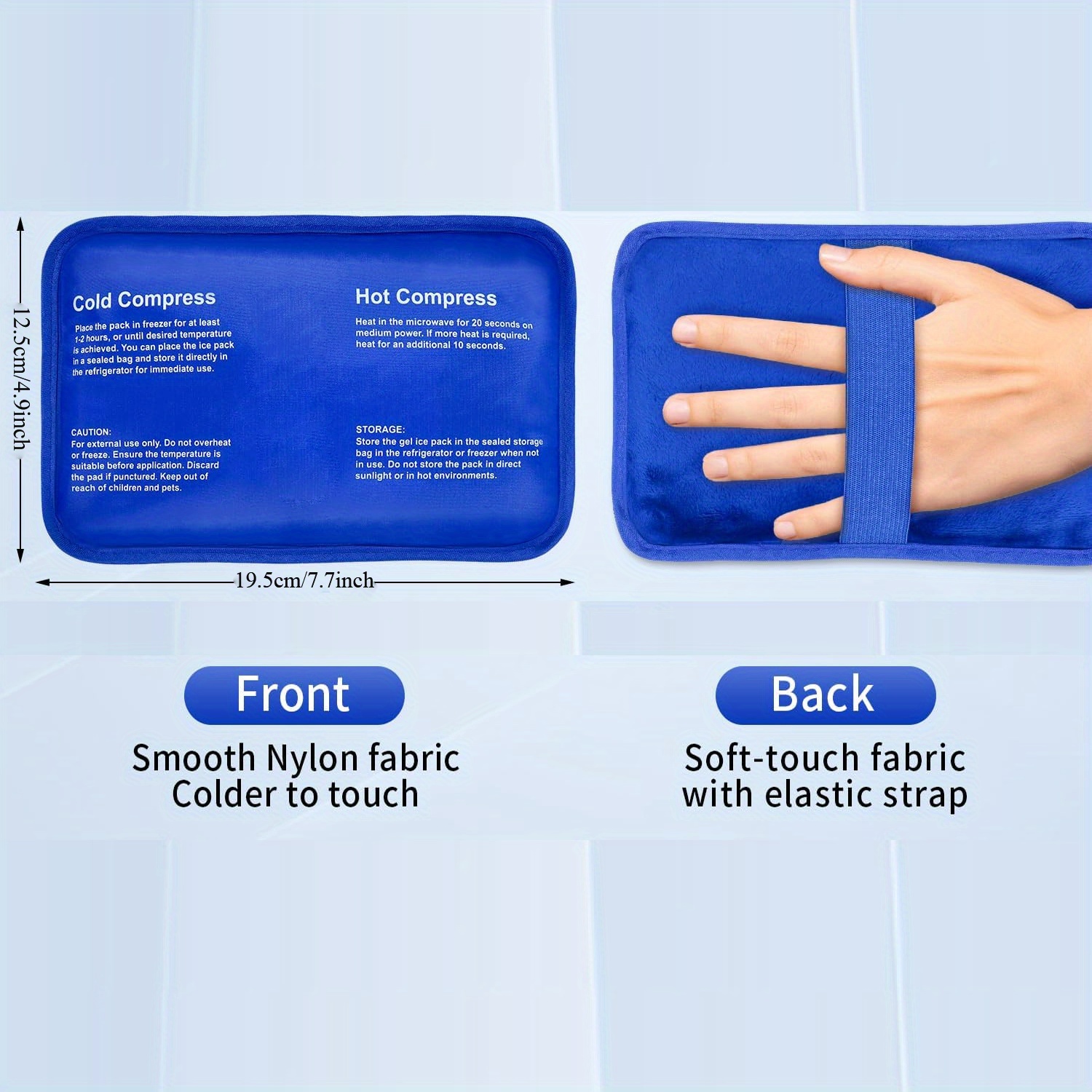 Kompresy lodowe na urazy, żelo – Cold Pack Ice Gel recenzja i cena