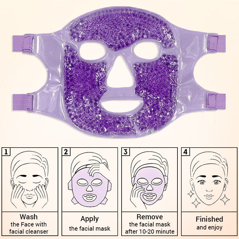 Ice Mask Cold Face Eye Mask Ic – Cold Pack Ice Gel recenzja i cena