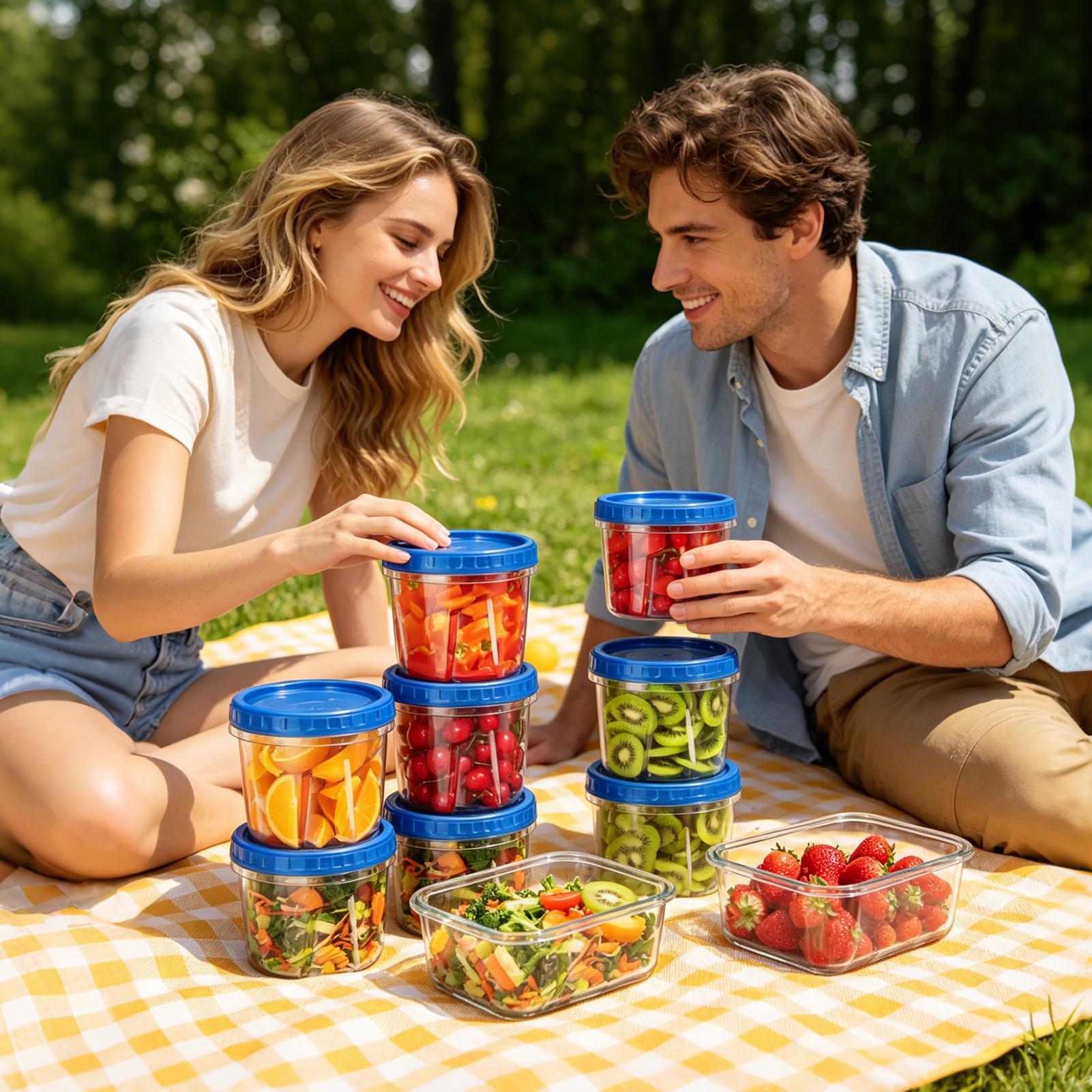 Pojemniki do zamrażarki do prz – Food Storage Container recenzja i cena