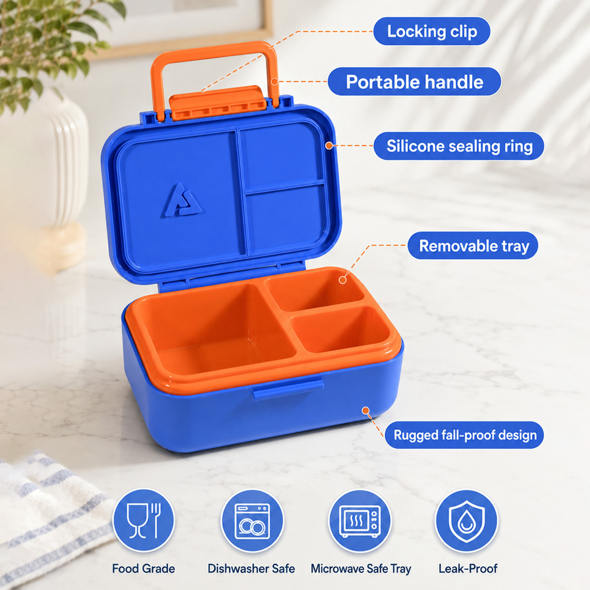 Pudełko na lunch Bento z izolo – Food Storage Vault recenzja i cena
