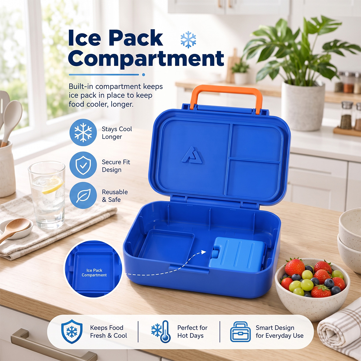 Pudełko na lunch Bento z izolo – Food Storage Vault recenzja i cena