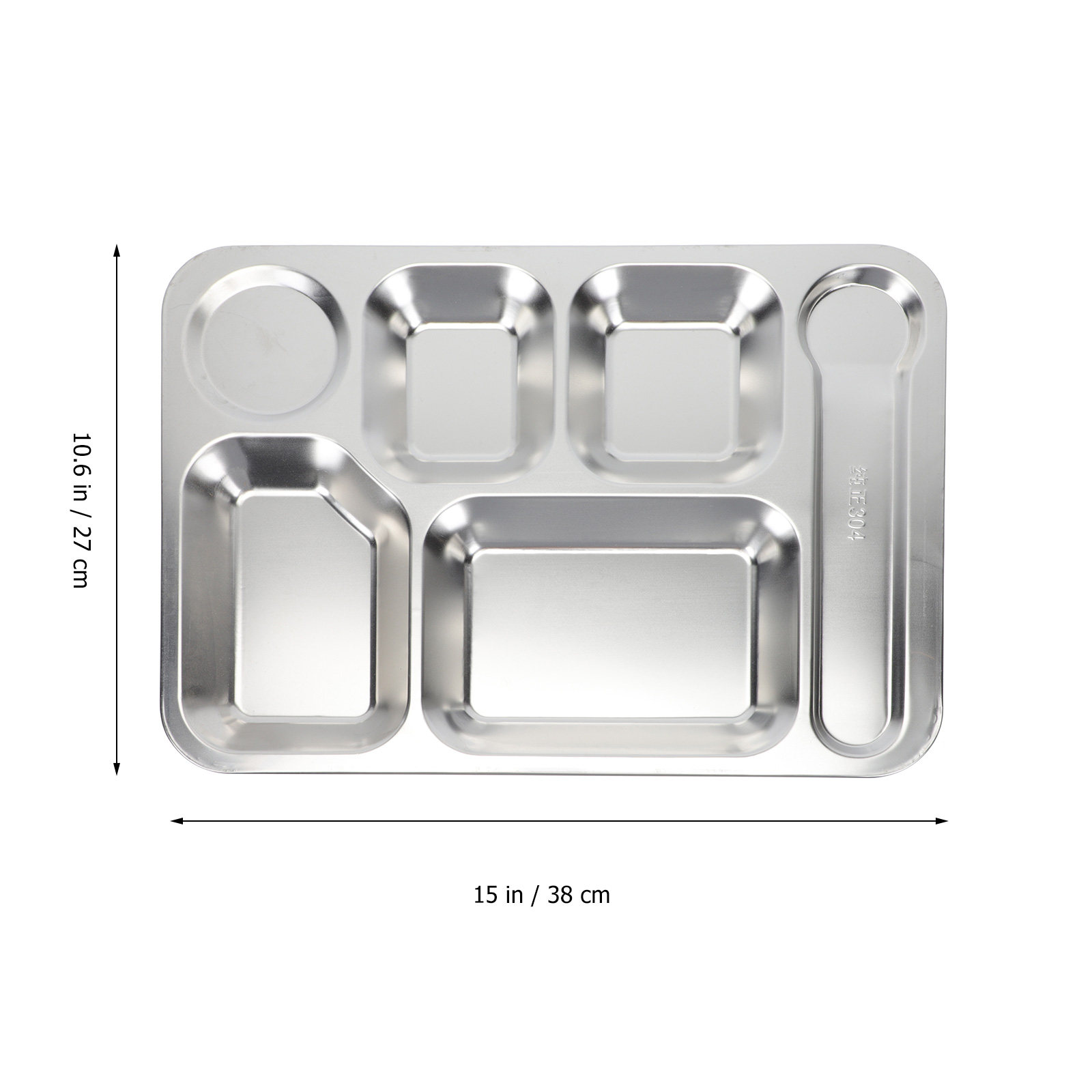 1 szt. Taca na lunch ze stali  – Food Storage Stainless Steel recenzja i cena