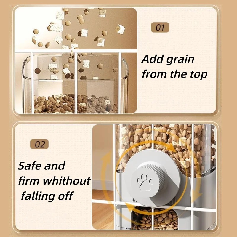 Automatyczny podajnik karmy i  – Food Storage Dispenser recenzja i cena