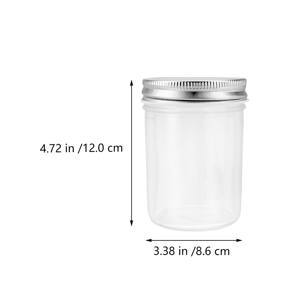 4 sztuki szklanych słoików do  – Food Storage Container recenzja i cena