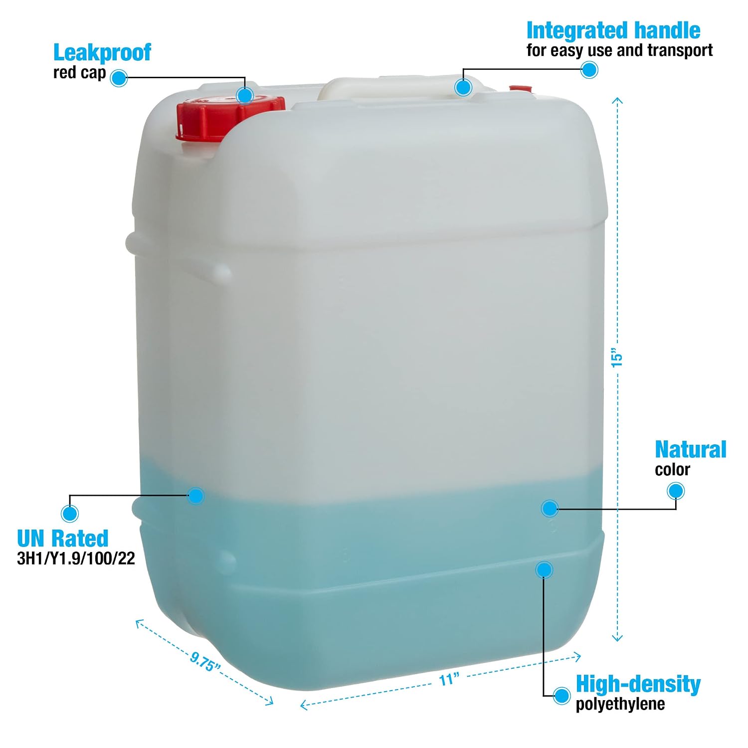 5-galonowy, sztaplowany plasti – Food Storage Container recenzja i cena