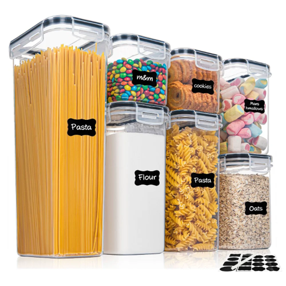 Zestaw 7 pojemników na żywność – Food Storage Acrylic Containers recenzja i cena