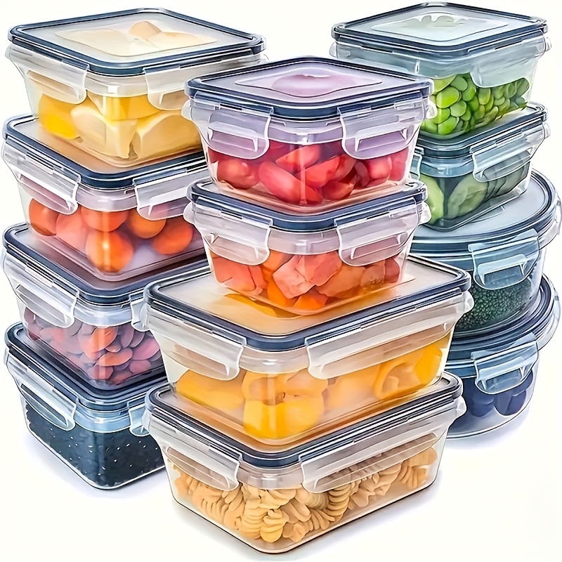 Zestaw 8 sztuk zawiera 4 pojem – Food Storage Vegetables recenzja i cena