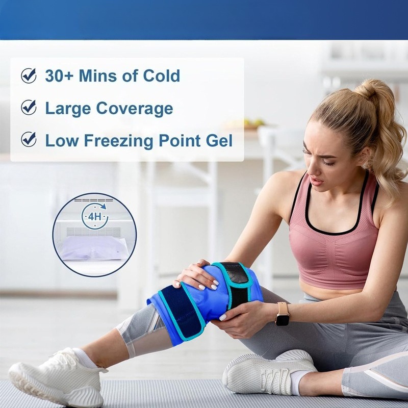 Żelowa opaska na kolano do ter – Cold Pack Ice Gel recenzja i cena