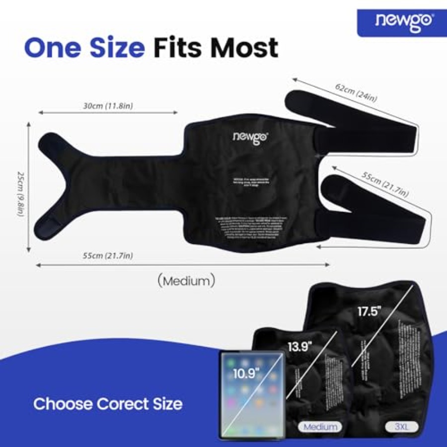 Kompres lodowy na urazy kolan  – Cold Pack Ice Gel recenzja i cena