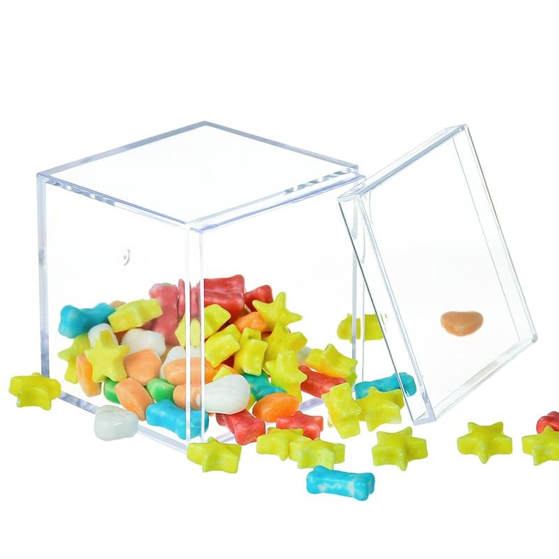 1-50 szt. Przezroczyste akrylo – Food Storage Acrylic Containers recenzja i cena