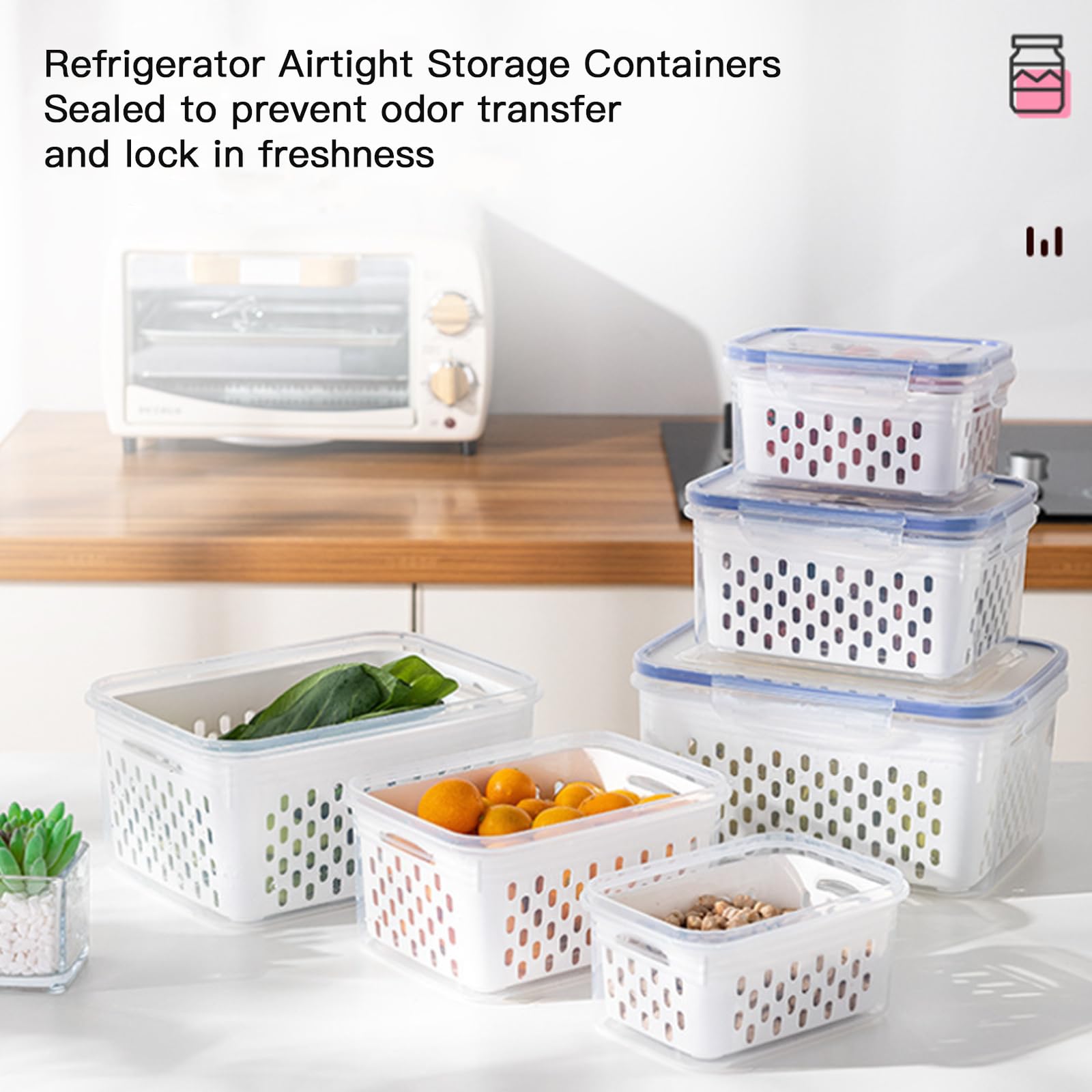 3-pak pojemników do przechowyw – Food Storage Acrylic Containers recenzja i cena