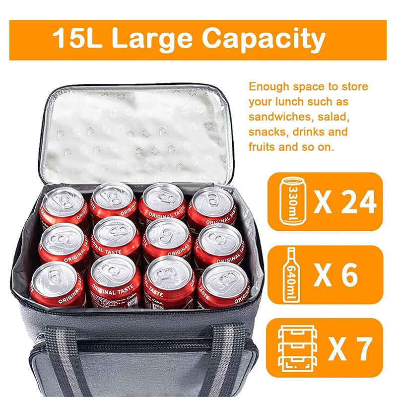 15L Przenośna termiczna torba  – Food Storage Hiking recenzja i cena
