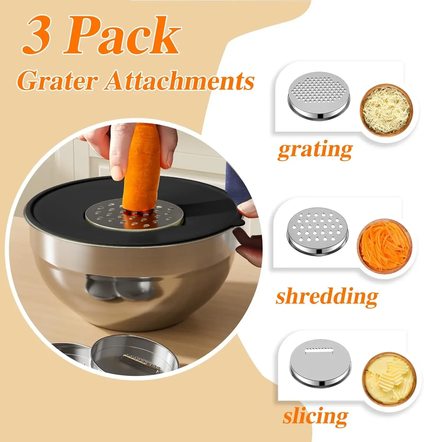 Zestaw 6 misek ze stali nierdz – Food Storage Stainless Steel recenzja i cena