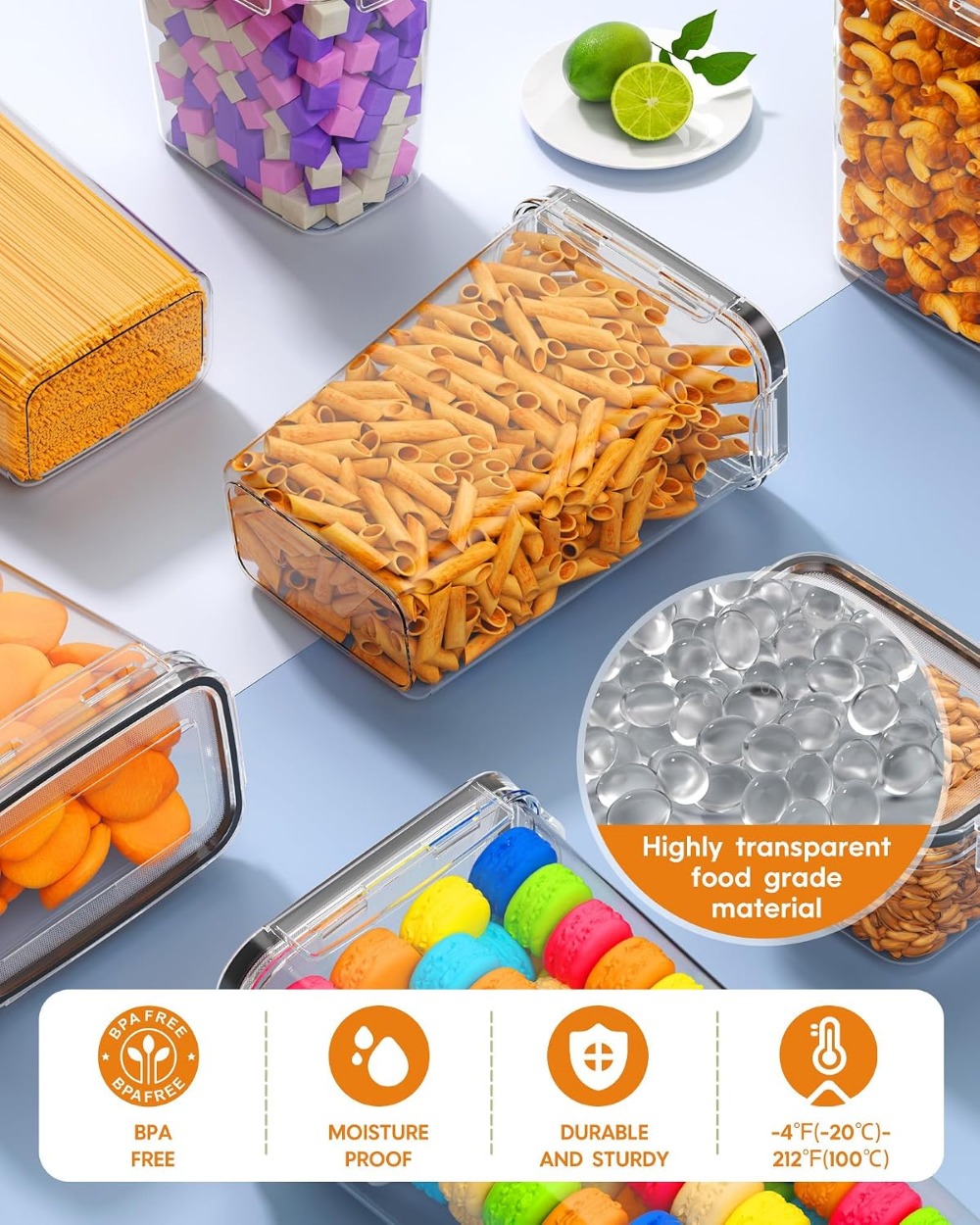 24 szt. Hermetyczne pojemniki  – Food Storage Container recenzja i cena
